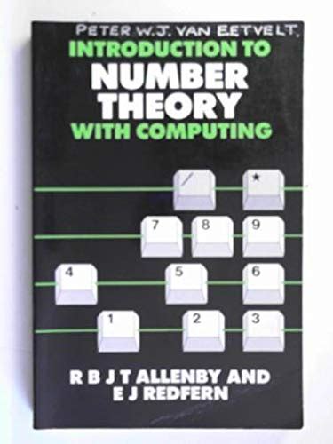 Number theory for computing.  This is pretty typical; number theory is full of questions that...