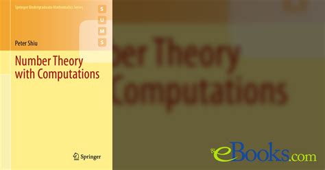Number theory with computations shiu pdf.  This book Number Theory with Computat...