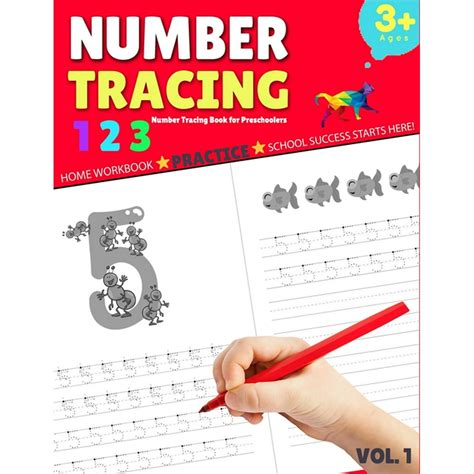 Read Number Tracing Book For Preschoolers Number Tracing Book Practice For Kids Ages 35 Number Writing Practice By Not A Book