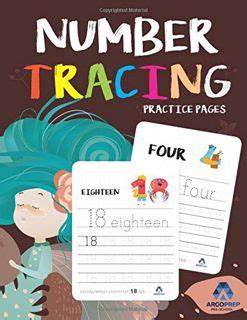 Read Online Number Tracing Book For Preschoolers Ages 3 And Weekly Free Bonuses By Argoprep