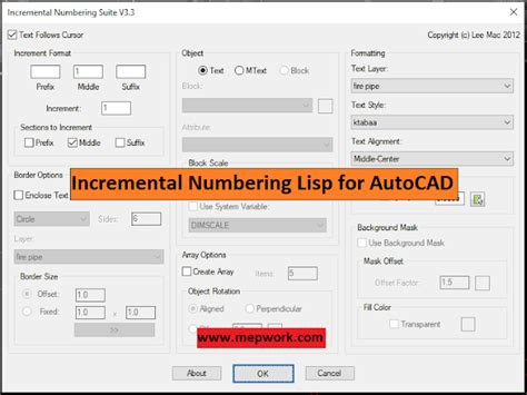 Numbering lisp cad.  Oct 31, 2022 · Download free numbering lisp for ...