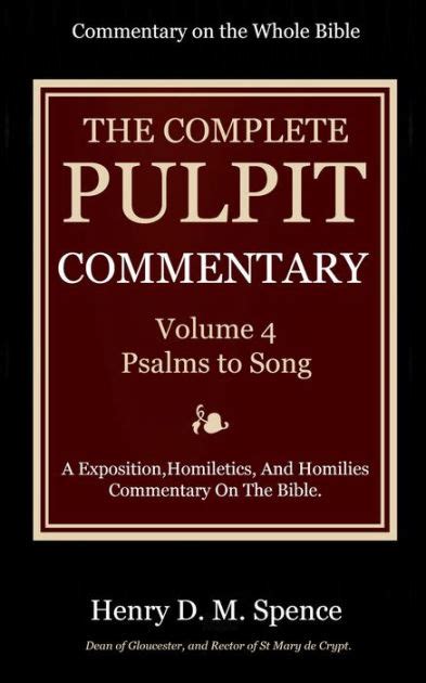 Numbers 6:22-27 - The Pulpit Commentaries - BibliaPlus