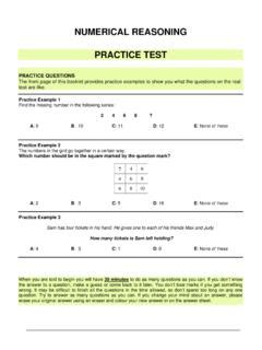 Numerical Test 1 For Pdf Questions