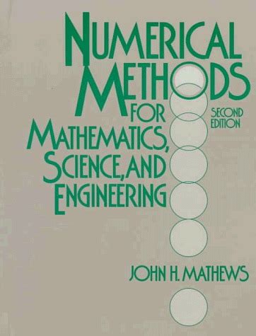 Numerical methods for mathematics science and engineering john h mathews. - Sharp mx 4140n 5140n service manual technical documentation.
