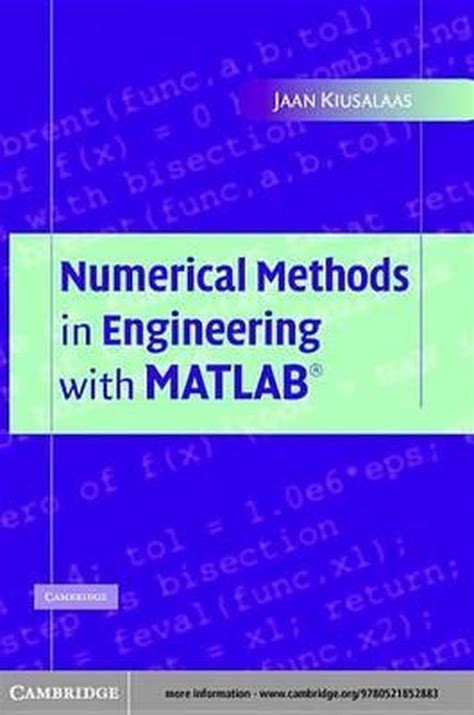Numerical methods in engineering with matlab jaan kiusalaas solution manual. - The ceo s guide to health care information systems j b aha press.