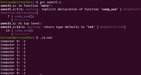 Numerical result out of range semctl c - Stack Overflow