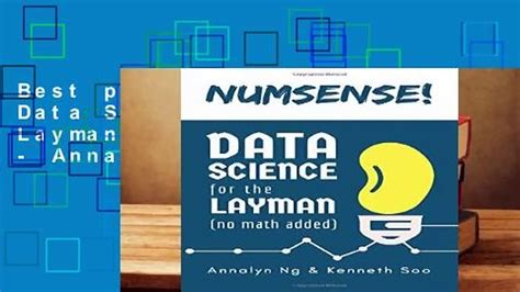 Read Online Numsense Data Science For The Layman No Math Added By Annalyn Ng