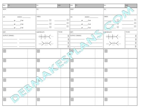 Nurse Assignment Sheet Printable Etsy In 2021 Assignment Sheet Nursing Assignment Nurse Brain Sheet