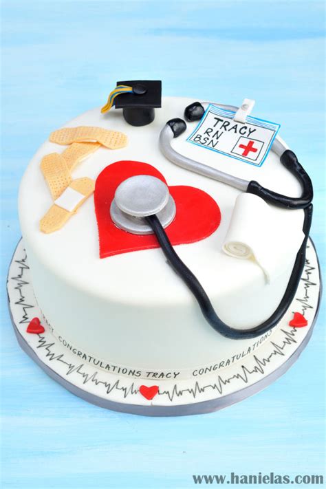 Nurse Graduation Cake - Haniela