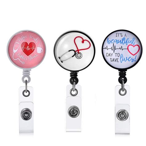 5 Pieces Crystal Badge Reels Retractable Rhinestone Badge Holder ID Name  Badge Reels with Alligator Swivel ID Badge Clip for Teacher Worker Nurse  Gift (Elephant, Owl, Butterfly, Sunflower, Fox) 