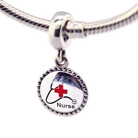 Adding nurse charms to a Pandora bracelet serves as a meaningfu