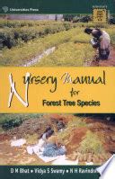 Nursery manual for forest tree species by n h ravindranath. - Manuale di riparazione di toyota yaris.
