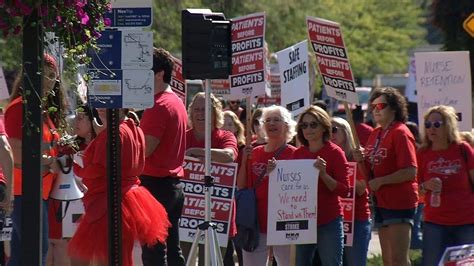 Nurses Begin 3-Day Strike Outside North Memorial Health Hospital