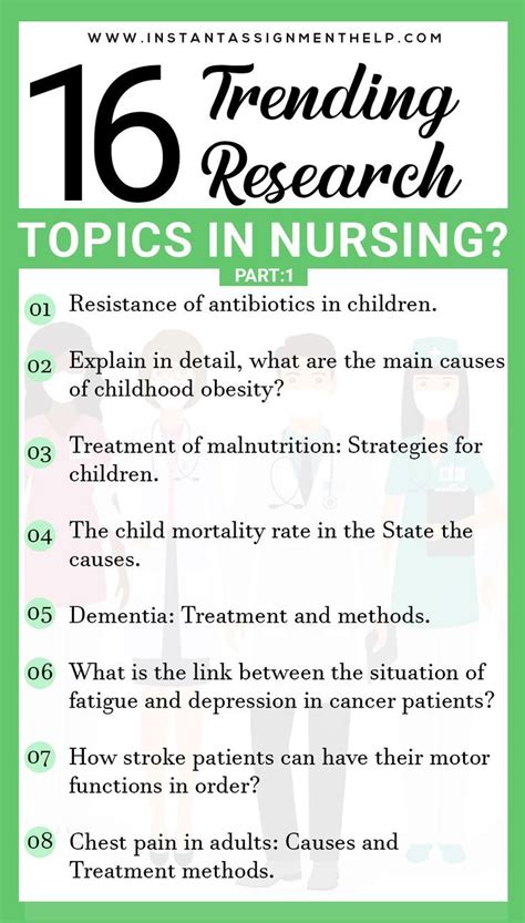 Nursing Dissertation Topics and Idea Nursing Thesis Topics