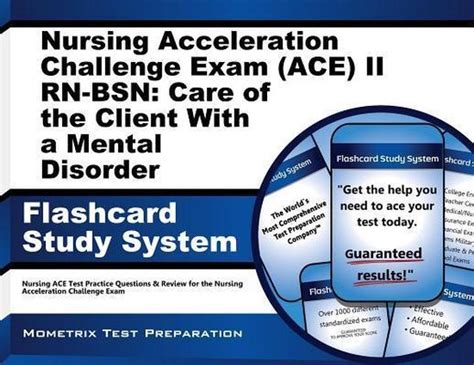 Nursing acceleration challenge exam ace ii rn bsn care of the client with a mental disorder secrets study guide. - Principles of biology lab manual hayden mcneil.