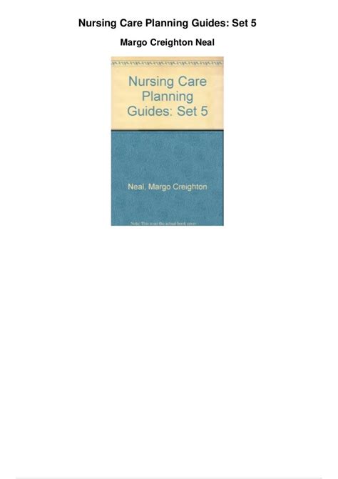 Nursing care planning guides set 5. - Weygandt financial accounting 8e solutions manual 2.