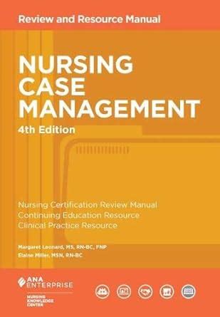 Nursing case management review and resource manual. - Guida al livellamento della pesca wow.