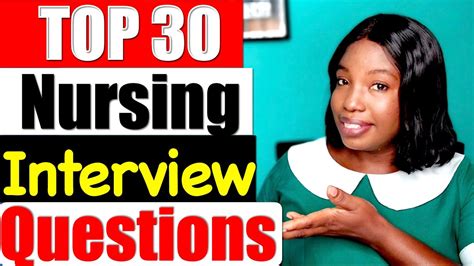 Nursing interview questions and answers YouTube