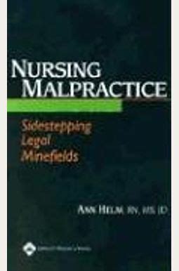 Full Download Nursing Malpractice Sidestepping Legal Minefields By Lippincott Williams  Wilkins