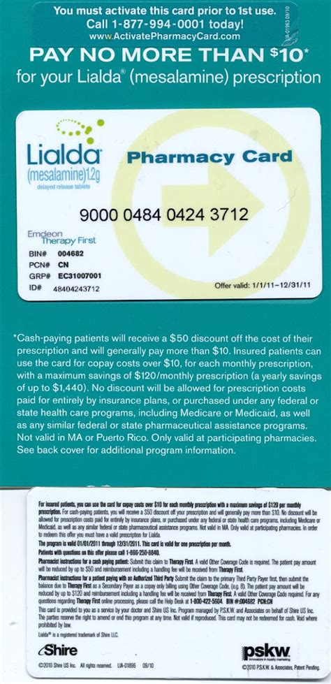 Nurtec copay card. By redeeming this offer, you acknowledge that you are an eligible commercially insured patient and that you understand and agree to comply with the above terms and conditions. For questions about the program, including savings on mail-order prescriptions, or to activate your card ID, please call 1-844-577-6239. 