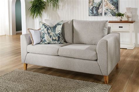 Nusa 2 Seater Fabric Sofa by Furniture Haven