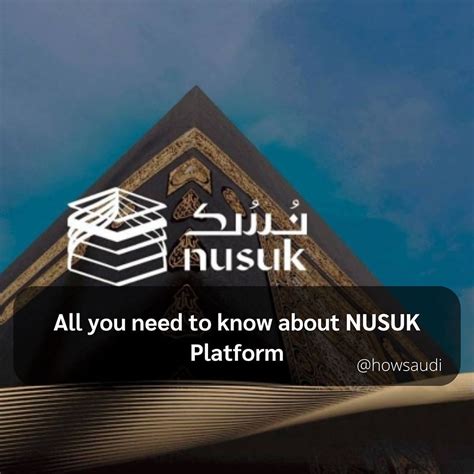 Nusuk masar platform.  The Nusuk Masar platform serves as the primary digi...