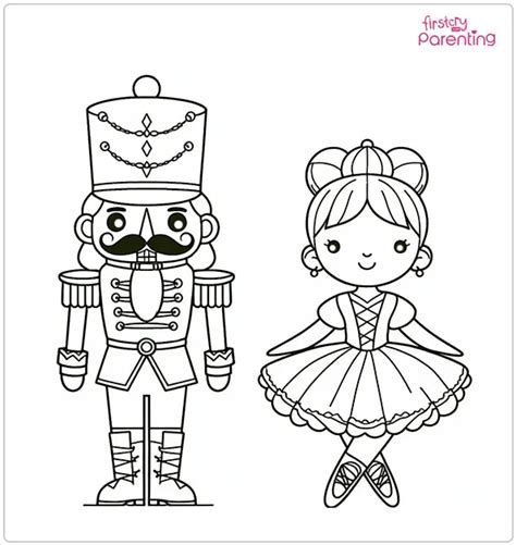 Nutcracker Coloring Book