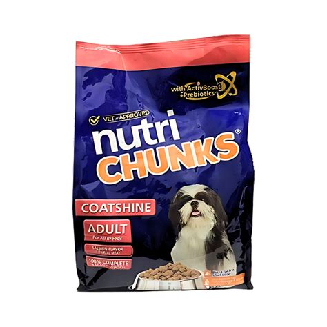 Nutri Chunks Coatshine Adult Salmon Healthy Dog Food in …