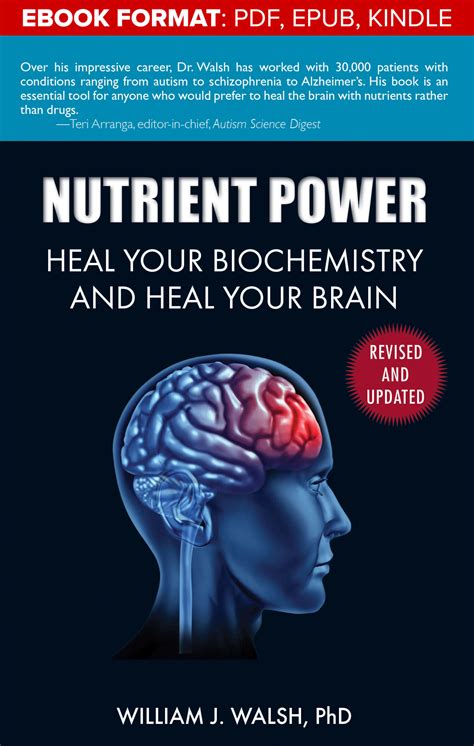 Read Online Nutrient Power Heal Your Biochemistry And Heal Your Brain By William J Walsh