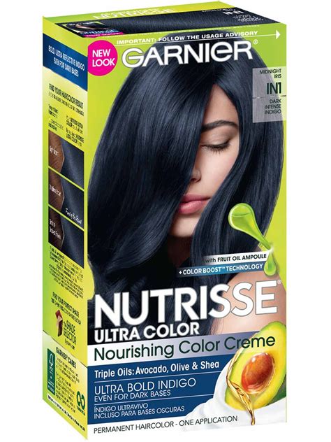 Nutrisse Ultra Color - Dark Intense Indigo Hair Color - Garnier