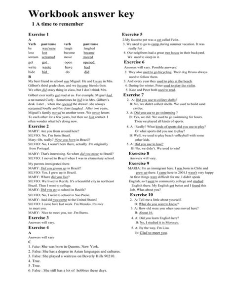 Nutrition And Wellness Student Workbook Answers Key