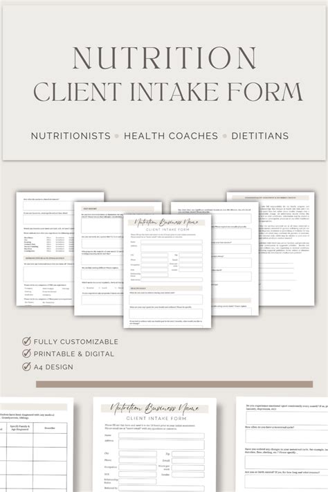 Nutrition Coaching Template