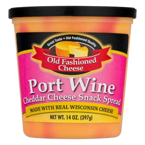 Nutrition Facts for Old Fashioned Foods Inc. - Port Wine Cheddar Cheese …