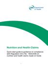 Nutrition and health claims: guidance to compliance with