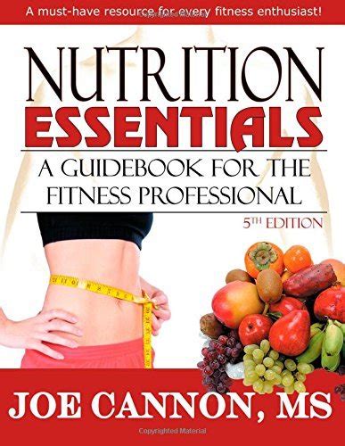 Nutrition essentials a guidebook for the fitness professional. - 1984 literature guide 2010 secondary solutions.