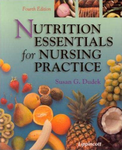 Nutrition handbook for nursing practice by susan g dudek. - Spoor zoeken in de bonte wereld van geloven en denken.