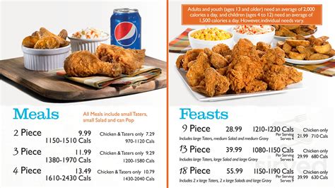 Nutritional Information - Mary Brown