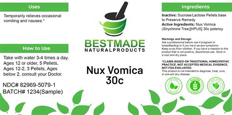 Nux vomica 30c for dogs dosage.  Suitable for vegetarians.  Learn how to u...