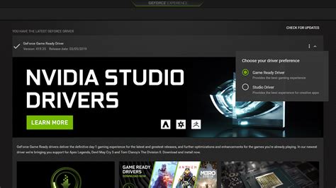 Nvdia driver. The new Game Ready Driver provides the latest performance optimizations, profiles, and bug fixes for Star Wars Jedi: Fallen Order. In addition, this release also provides optimal support for the new VR title Stormland. The list of G-SYNC Compatible displays increases to nearly 60 options with the addition of the Acer XB273U, Acer XV273U, and ... 