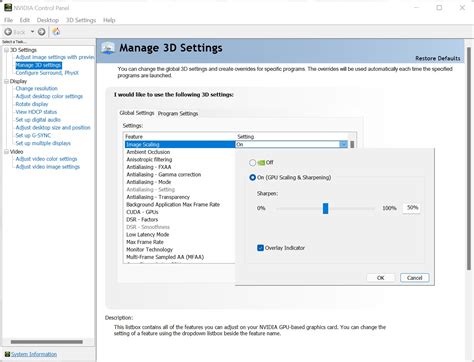 Nvidia control panel upscaling.  There are zero NVML or nvidia-settings changes in 595 for...
