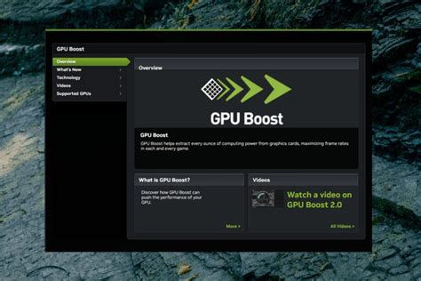 Nvidia gpu not boosting.  Oct 19, 2023 · A place for everything NVIDIA, ...