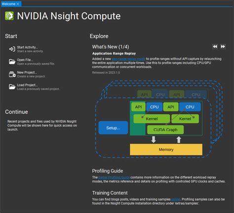 Nvidia nsight compute cli.  It provides detailed performance metrics NV...