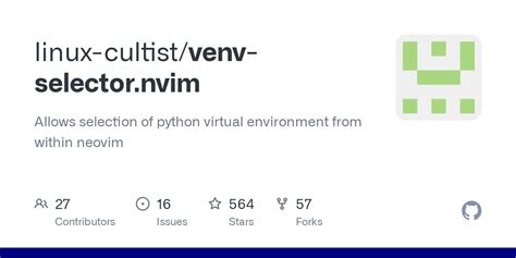 Nvim python venv.  Select python runtime for current project Detect pyenv and...