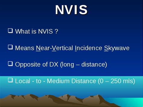 Nvis nvis what is nvis - fayllar.org