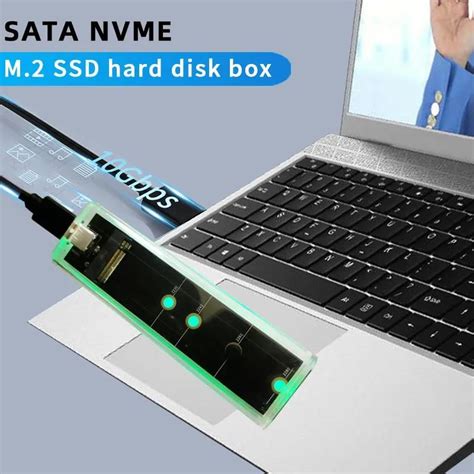 Nvme SSD Kutusu M2 Nvme SSD Kutusu Type-C USB Bağlantılı. 