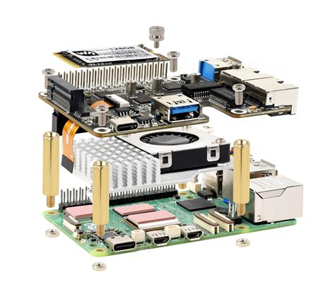 Nvme pcie adapter. 2 Gen1 adapter designed for Raspberry Pi 5 enabling connection of...