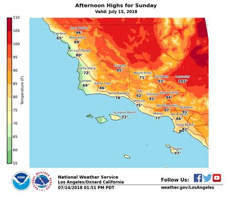 Nws los angeles forecast discussion. This product is available for up to 1 month. To access climate data beyond 1 month, Please contact the National Climatic Data Center . Los Angeles/Oxnard Weather Forecast Office. 520 North Elevar Street. 