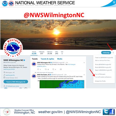 Oct 10, 2023 · On mobile devices, you can save the bookmark as an easy-access icon similar to other apps. Please consult your device documentation for instructions. Search: NWS All NOAA . 