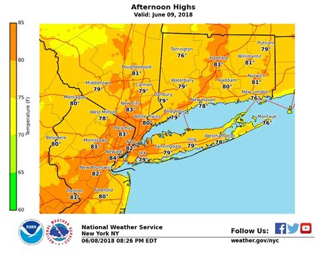 The National Weather Service Forecast Office in New York, NY provides official forecasts and warnings for New York City, Long Island, the Lower Hudson Valley of New York, …. 