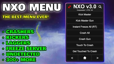 Nxo mod menu. md at main · Valpal1233/NXO-V5-Features How to Get The Best Free Mod Menu In ...